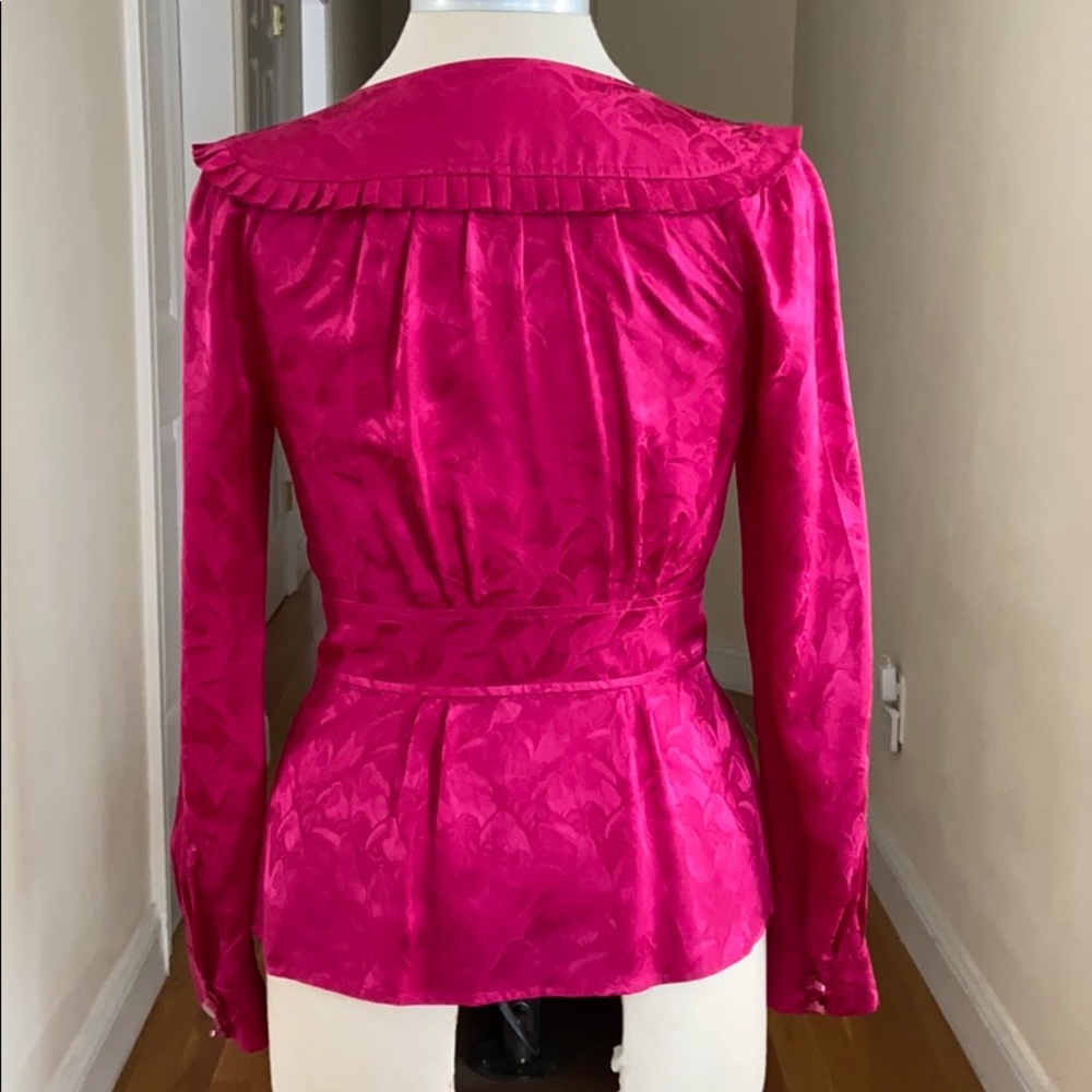 Fuchsia Marc Jacobs Silk Blouse - Picture 4 of 4